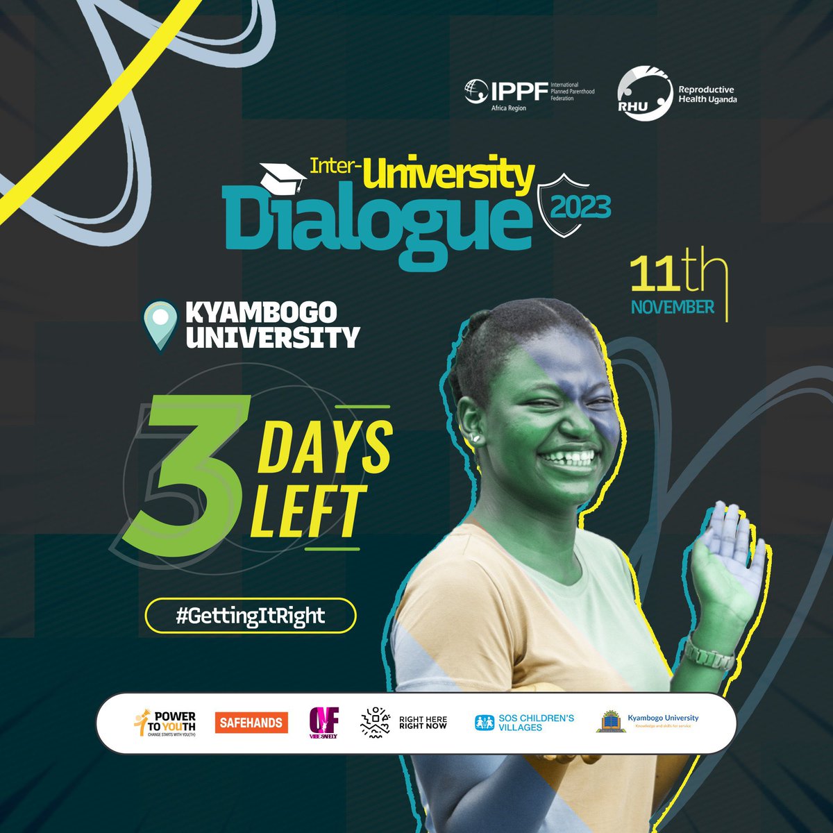 rhrn_ug's tweet image. We are getting closer day by day. Are you a student in a higher learning insititute? Get your shoes and sexuality education questions ready for the #IUDUg23 this coming  Saturday at Kyambogo University. #GettingItRight