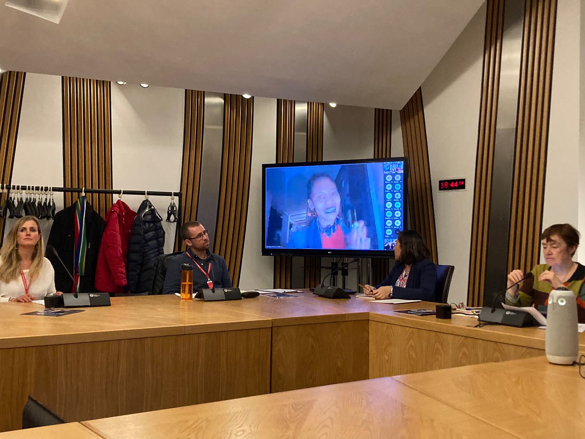 ActionAidUK's tweet image. Huge thanks to @SarahBoyack  &amp;amp; those tagged below for their excellent interventions showing why it’s time for a #FeministWellbeingEconomy &amp;amp; #MovingBeyondGDP.

Lebohang Liepollo Pheko - @Liepollo9 from @TradeWarriors
Jessica Mandanda @fem_emp from @FEAM_Malwai
Anam Parvez Butt…