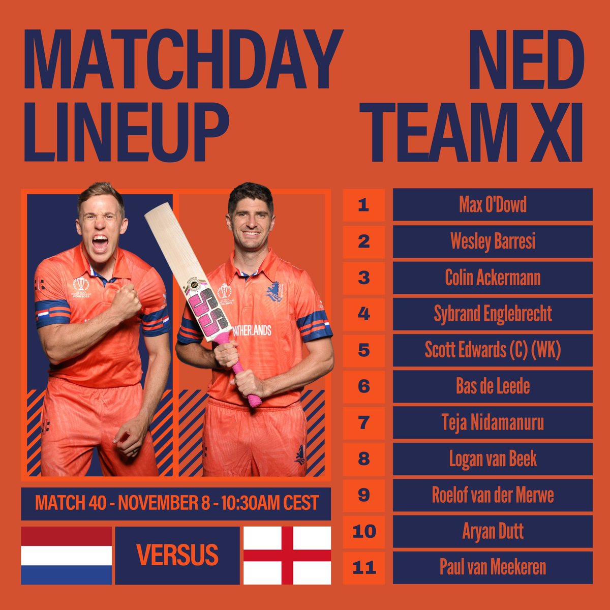 Netherlands Cricket Insider tweet media