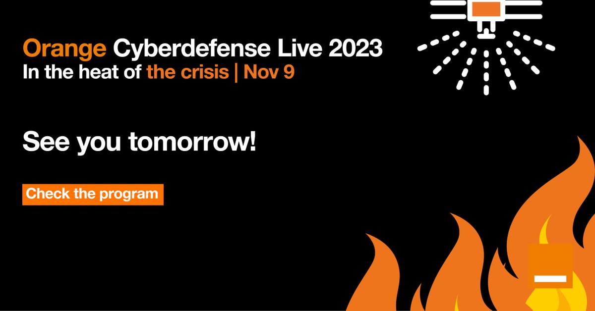 See you tomorrow at our biggest and boldest event of the year! 🔥

👉 All practical info: ow.ly/jegP50Q4qtj