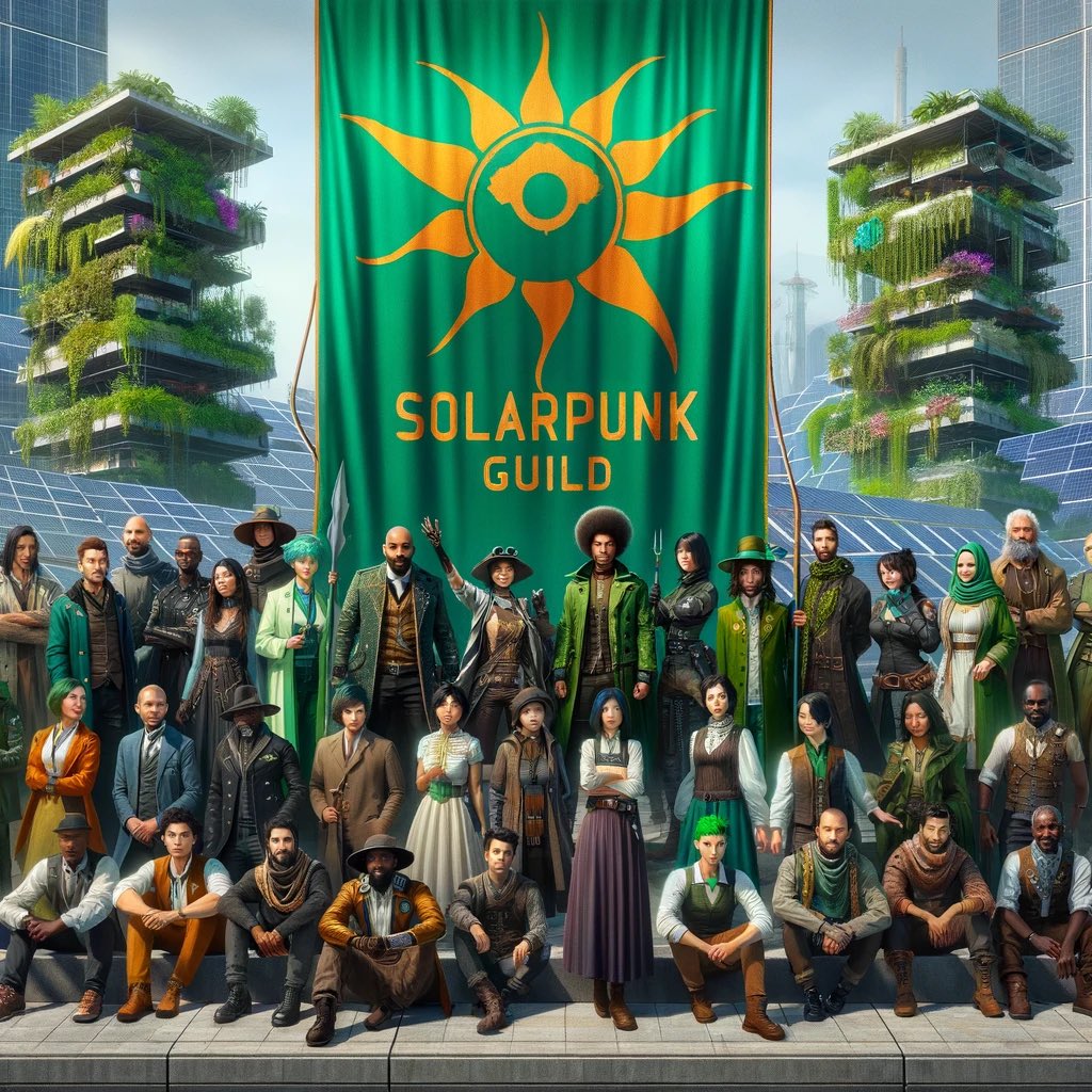 Solarpunk Guild tweet media