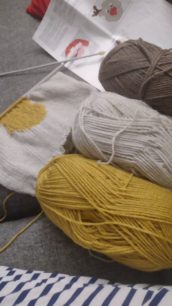 Nannar_Bear's tweet photo. @MHHSBD Day 8: Zero amount of stitches on a needle and then this #MHHSBD #knittingqueen #handmadegifts #etsyshop #madeforyou https://t.co/NcCoCSeRen