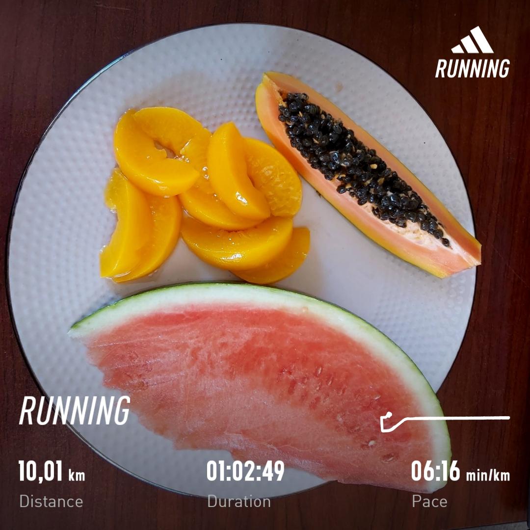 PH 8+| Alkaline Chow | life enzymes| 🍉 watermelon Gang.. 

#FetchYourBody2023 
#7daysveganchallenge 
#RunningWithTumiSole 
#RunningWithSoleAC 
#RunningMan 
#eattolive