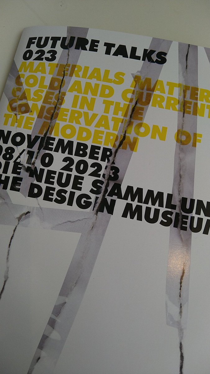 FutureTalks023 about to get started. Looking at Modern Material projects past, present and future