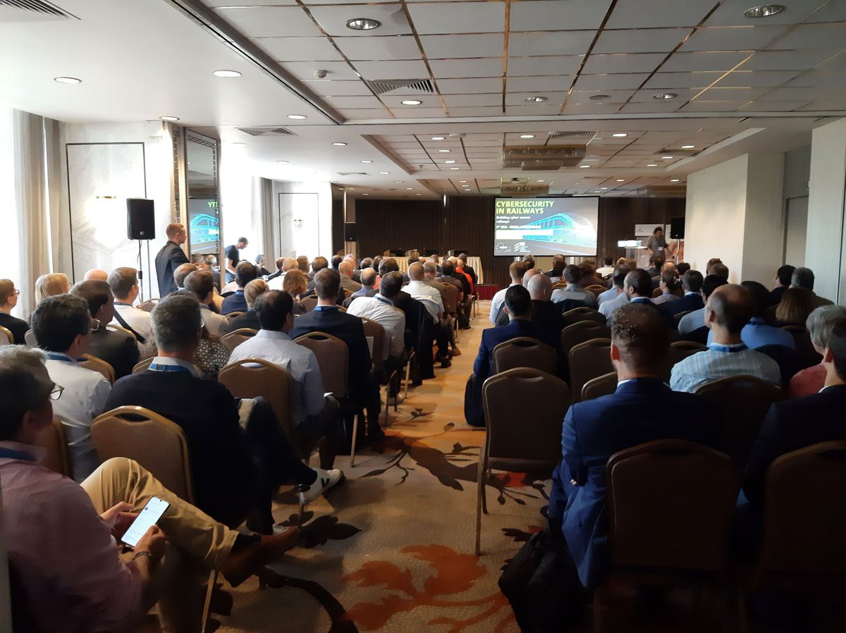 ERA_railways's tweet photo. The 3rd ERA ENISA Conference on Cybersecurity started in #Athens! 🇬🇷

It is the continuation of the close #collaboration between ERA and @enisa_eu. Speakers will share information on the latest developments and raise awareness about the #cyber threat landscape. 

#CyberonTrack https://t.co/7LGR46KZrW