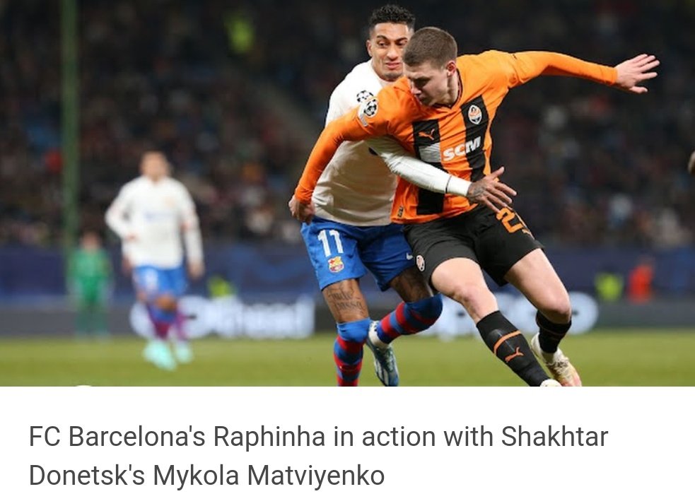 sportstickz's tweet photo. #ChampionsLeague | Full Time
Shakhtar Donetsk 1-0 Barcelona
D. Sikan 40
What an upset Donetsk defeated Barcelona in the Champions League with the help of goal from Danylo Sikan.
#SHABAR #BARSHA #ShakhtarBarca #ShaktharBarca #Shakthar #Barcelona #UEFA #UCL #UEFAChampionsLeague https://t.co/mgdQpnXDbf