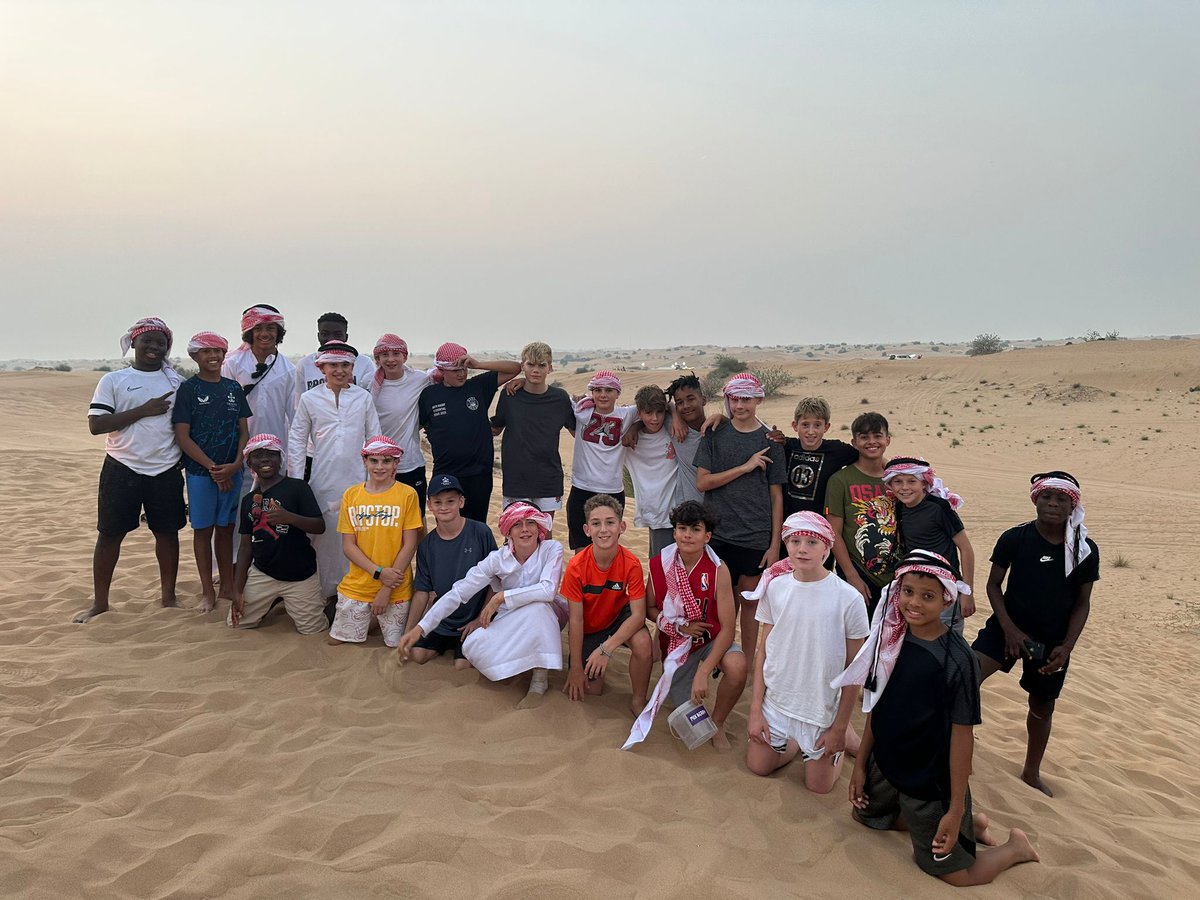 TrinityCroydon's tweet photo. The October half term saw the return of the popular U13 Rugby Tour of Dubai and Abu Dhabi part of the United Arab Emirates (UAE), led by Mrs Long, Teacher of PE. She reports here: https://t.co/60cjMLSTHQ
#TrinitySport #TrinityTrips https://t.co/6GRA8XXi94