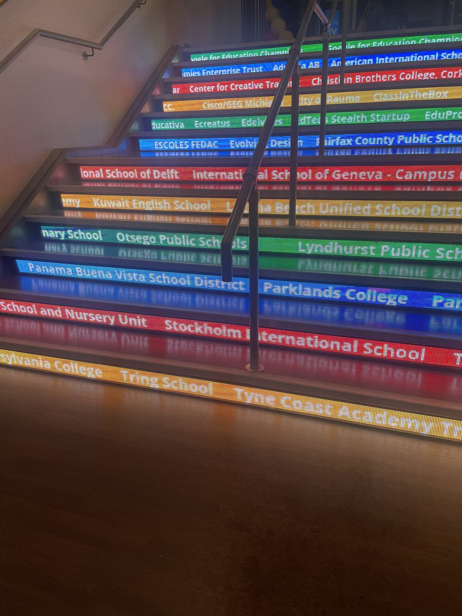 Emma Ferris (@emmaferris123) on Twitter photo Ready for Day 3 of the #GoogleChampions Symposium! Exciting to see <a href="/tringschool/">Tring School</a> on the staircase at Google this morning! Ready for Day 3 of the #GoogleChampions Symposium! Exciting to see <a href="/tringschool/">Tring School</a> on the staircase at Google this morning!