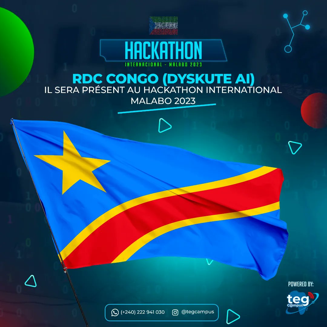 🇨🇩 DYSKUTE AI, es una comunidad de desarrolladores dedicados a popularizar la tecnología de la Inteligencia Artificial en África
🇨🇩 DYSKUTE AI located in Kinshasa, is a community of developers dedicated to popularizing Artificial Intelligence technology in Africa