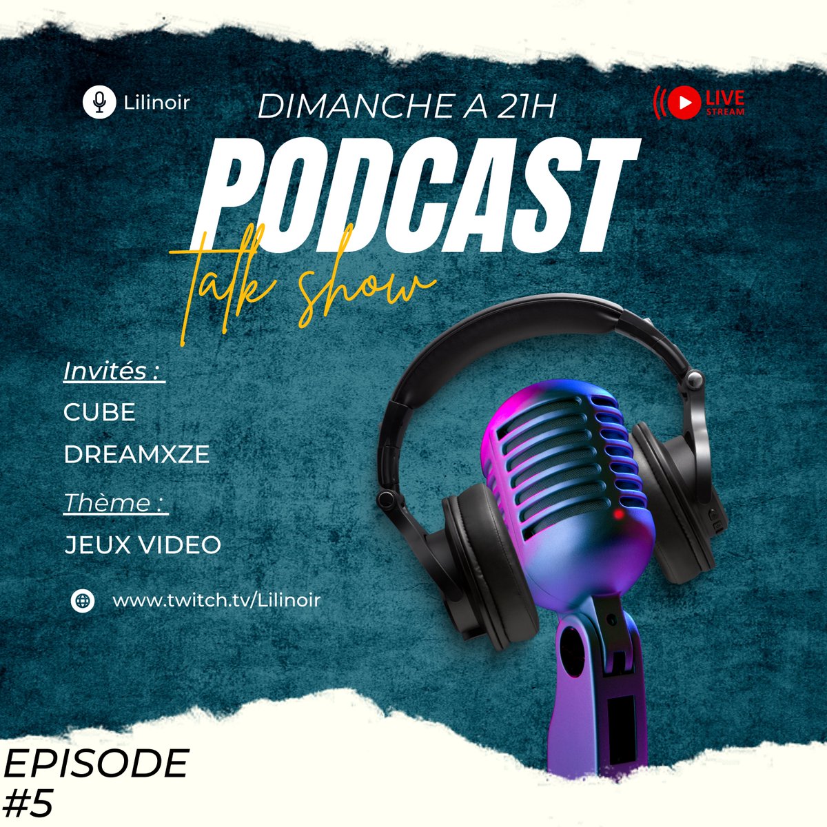 Dimanche l'émission Radio Lili sera accompagné de <a href="/CubeTome1/">CubeTome1</a>  et <a href="/DreamXze/">DreamXZE</a>  ! On va parler Dev et Mapping ! RDV Dimanche à 21h