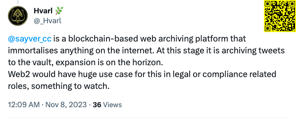 sayver_cc's tweet photo. @_Hvarl @sayver_cc Here's your tweet screenshot!

View on Solana: https://t.co/1fG2J9X9cZ https://t.co/G4HBeskL5d