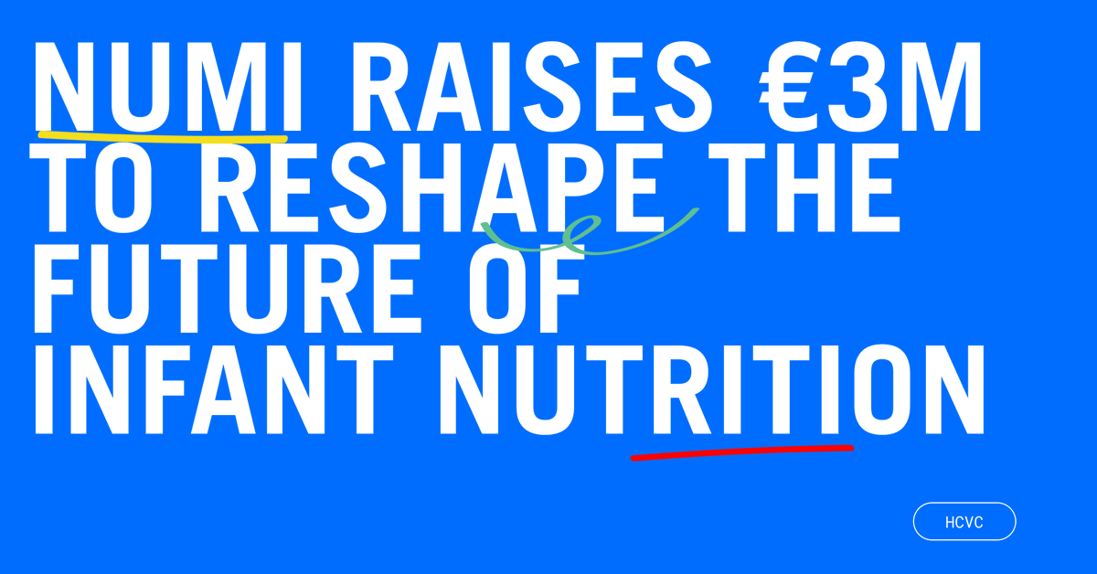 📣 Excited to announce our investment in Nūmi’s $3m Seed round

Nūmi is a Paris-based biotech start-up pioneering the production of cell-cultured breast milk 🍼

More here 👉 hcvc.co/blog/announcin…