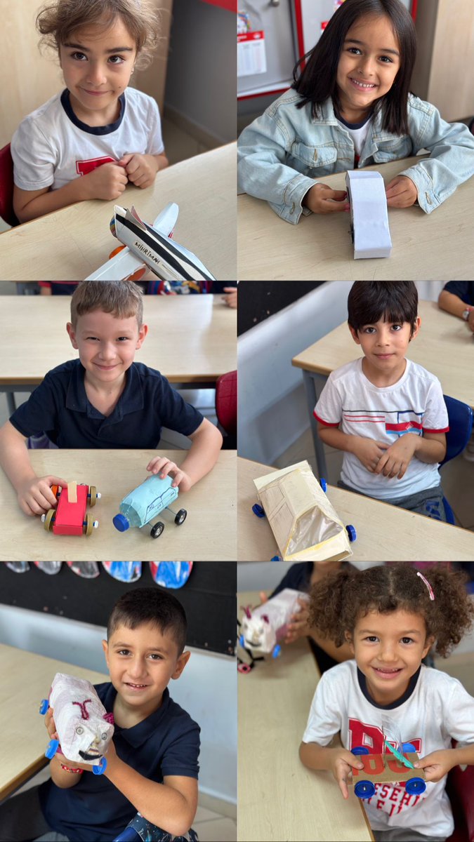 BhcIsk's tweet image. 1.Sınıf öğrencilerimiz STEM Junior Programı kapsamında  grup çalışması yaparak ve farklı malzemeler kullanarak kendi araçlarını tasarladılar🚗
#stemjunior 

@bahcesehir_k12 @ucannmustafa @fuatcicek15 @ESRA_MURT
