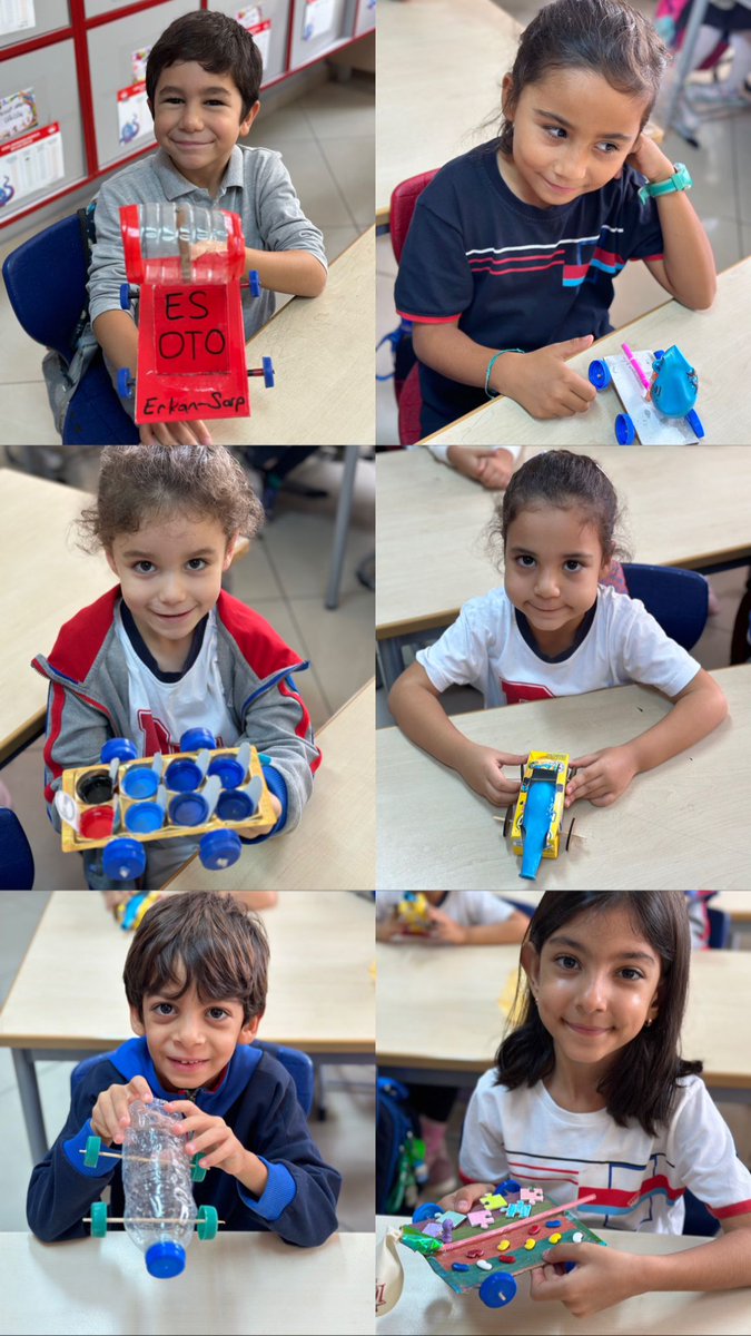 BhcIsk's tweet image. 1.Sınıf öğrencilerimiz STEM Junior Programı kapsamında  grup çalışması yaparak ve farklı malzemeler kullanarak kendi araçlarını tasarladılar🚗
#stemjunior 

@bahcesehir_k12 @ucannmustafa @fuatcicek15 @ESRA_MURT