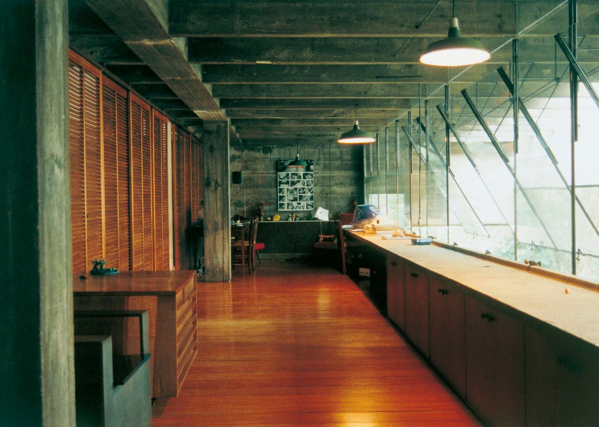 Casa Butantã, 1991 Sao Paulo. Brazilian architect Paulo Mendes da Rocha 🧵