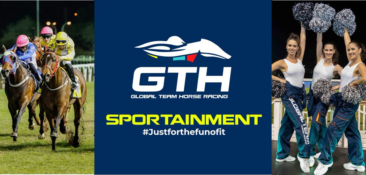 GTHRacingZA's tweet photo. Committed to being sports entertainment pioneers.

GTH is a radical, lightning-paced, exhilarating (award-winning!) format poised to captivate audiences on a global scale.

#GTHInternationalSeries #Horseracing #Sportainment https://t.co/RzX236ymSh