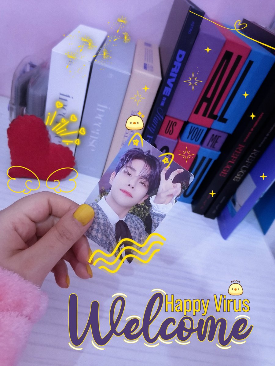 faroha_asixt's tweet photo. WELCOME HAPPY VIRUS 💛✨
#We_Still_With_MJ
@offclASTRO https://t.co/KEzgTGAk5K