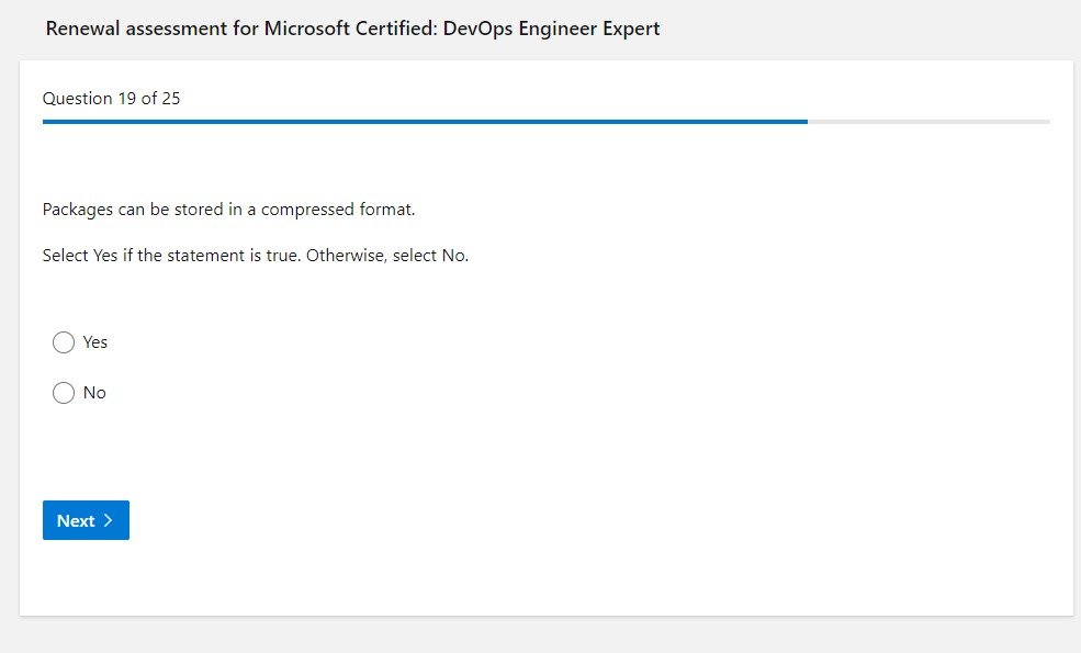 Marius Solbakken (@mariussmellum) on Twitter photo The renewal of Microsoft Certified DevOps Engineer Expert has a lot of really vague questions <a href="/AzureDevOps/">DevOps on Azure</a> ... The renewal of Microsoft Certified DevOps Engineer Expert has a lot of really vague questions <a href="/AzureDevOps/">DevOps on Azure</a> ...