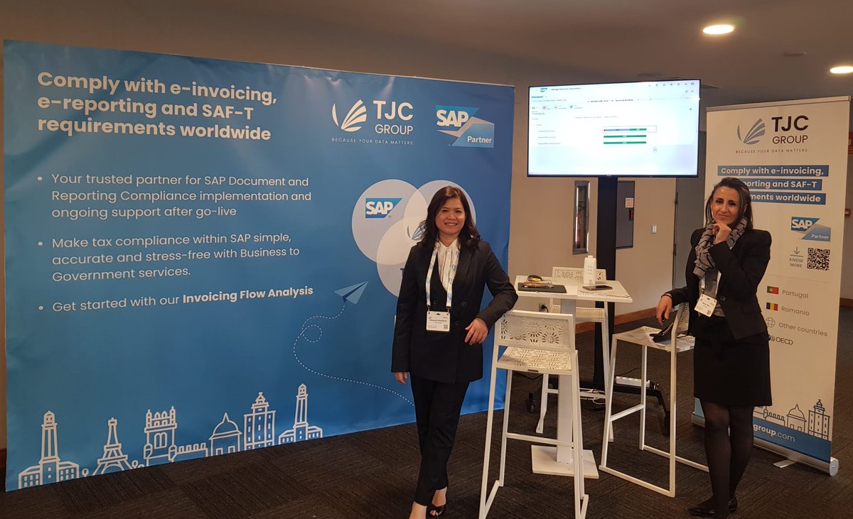 🔉Today we are at SAP for Global #Tax and Trade Conference!

Our #SAP and Tax Consultants are there to participate in the workshops and advise the visitors on how to stay on top of more #einvoicing and CTC developments.

Know more ➡️ hubs.la/Q0283PKV0