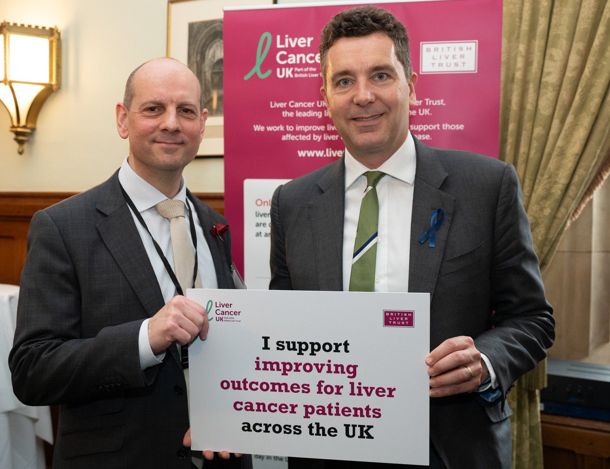 Last week I was delighted to attend the @LiverTrust report launch! @LiverTrust carries out vital work to raise awareness of the importance of early diagnosis, support patients and carers who suffer from liver cancer and research treatments and outcomes.