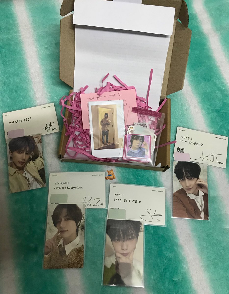 icartgyu's tweet photo. 💌: hellooo, @bamgyuverse
sweet pcs arrived safely ~~ thank you for the smooth transaction and for the constant updates!! super secured and cute nung packaging 😍
also, grabe yung freebies 🫶🏼🥰
‘til the next ^^ #cesseproofs https://t.co/05wN9HAvpR