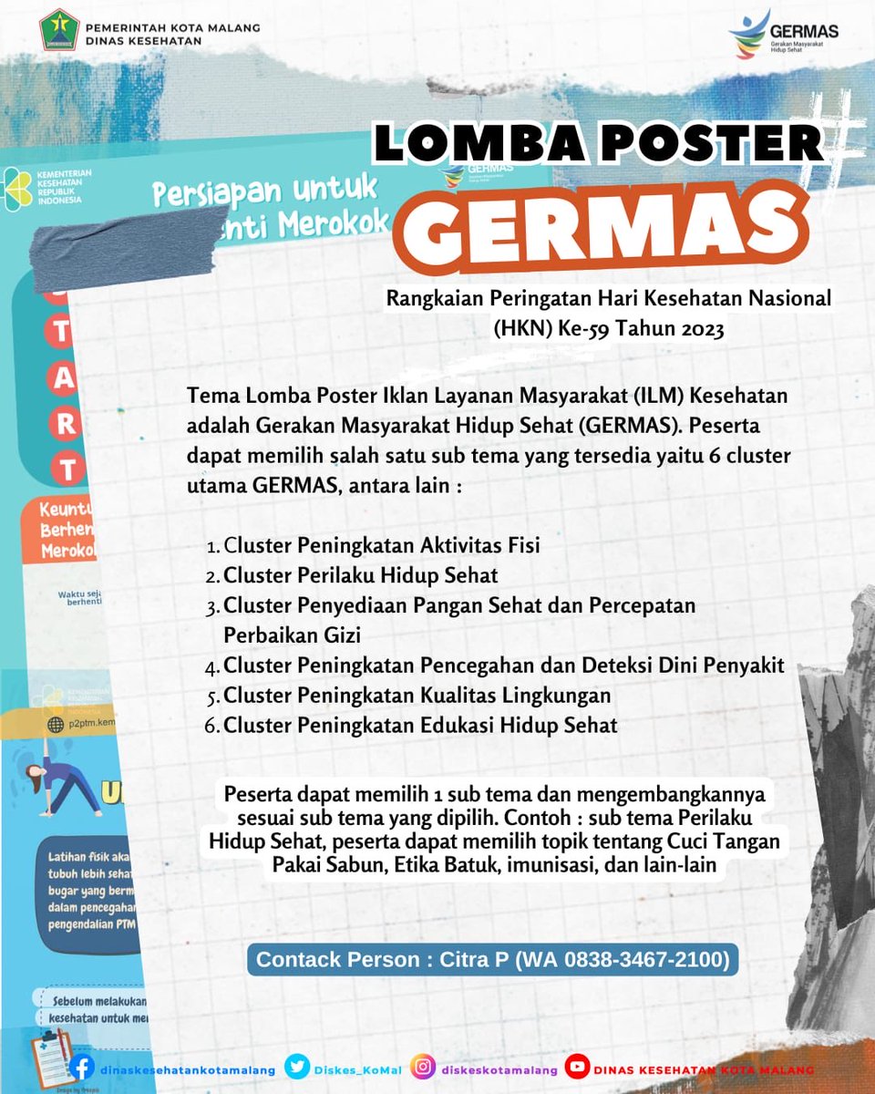 Dinas Kesehatan Kota Malang tweet media