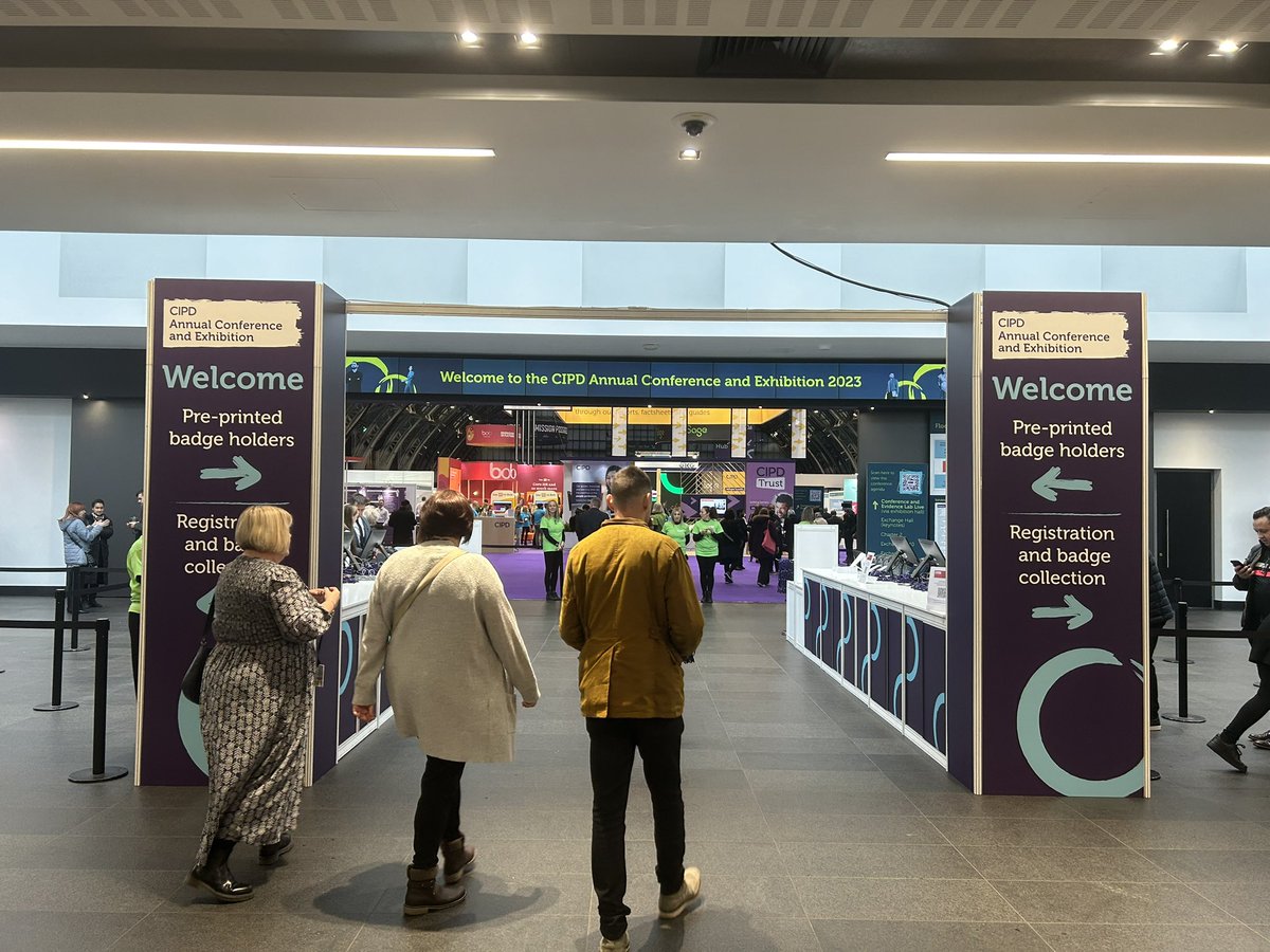 The <a href="/CIPD/">CIPD</a> Annual Conference and Exhibition Conference has begun! We can’t wait to see all our attendees walk through the doors!

#cipdACE