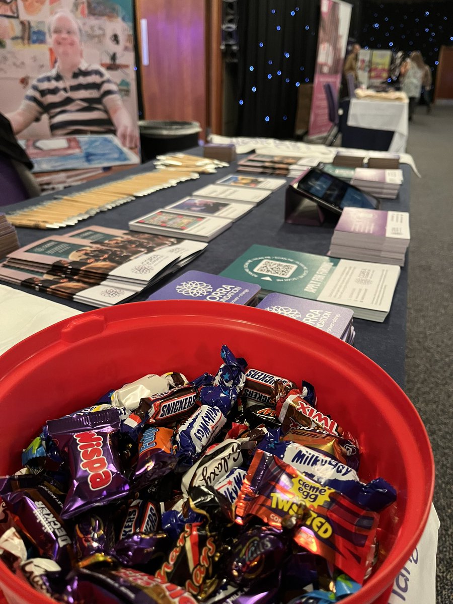 Back for Day 2 at #SCVOGathering. We’re in a few sessions today talking about #funding. Pop by our stall for a chocolate and chat. We enjoyed hearing your stories yesterday about what chocolate you pick first out the box. What’s your first pick chocolate out the box?
