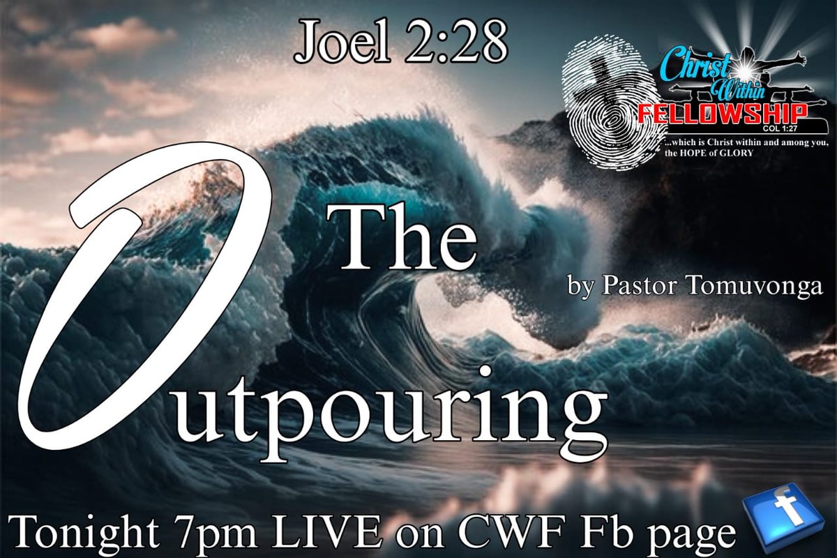 tomuvonga's tweet photo. Tonight LIVE at CWF FB page!!!!

DON'T MISS OUT 👏🥁🎹🎸🎤🎵📖🎬
Join us for tonight's service at 7pm🍷🍞

Be part of our live audience and be blessed 👏👏 https://t.co/b4KxYcJbPN