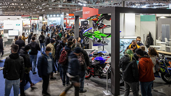 WuxiCity's tweet photo. Nineteen electric vehicle makers in Xishan district, #Wuxi, East China's #Jiangsu province, together attended the ExpoBICI and EICMA motorcycle and bicycle expos held in Milan, Italy from Nov 7 to 12. Read more: https://t.co/jeG5PsqdOy #MadeInWuxi https://t.co/6ReiOaI9mG
