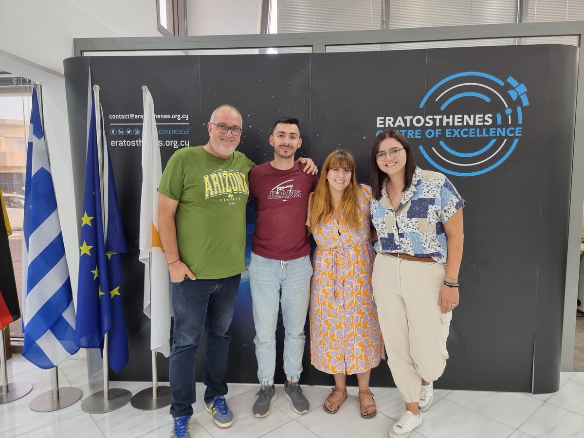 excelsior2020eu's tweet photo. 🌐A two-day hands-on training was organised by
@ERATOSTHENESCoE and carried out on 6 &7/11 by our strategic partner @beyond_center . 🙏Many thanks to Mrs Stela Girtsou for providing valuable insides and skills transfer to our staff. https://t.co/shtDuf1cTE