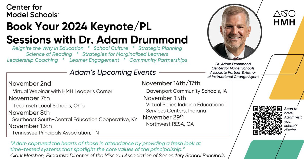 Had a great yesterday with Tecumseh Local Schools. Just a few hours until I’m with SESC Coop in Kentucky!  Let’s discuss what it means when we say “All Means All”! #edchat #suptchat #superintendents #KidsFirst #satchat #Students #teachers #principals #leadupchat #education