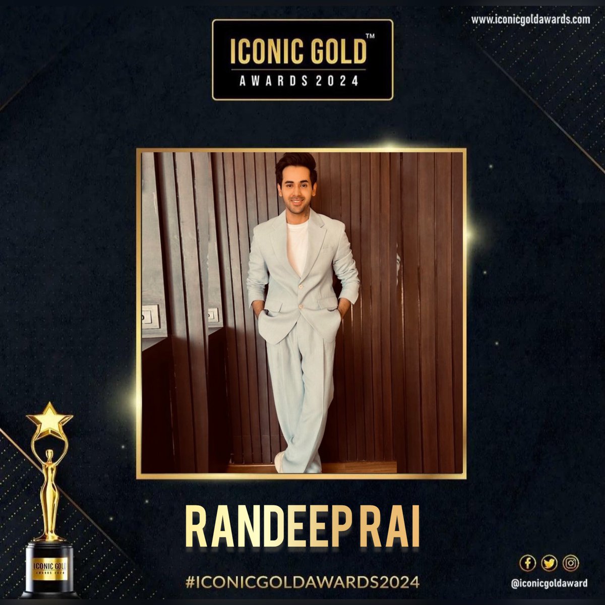 RandeepR_Fandom's tweet photo. #RandeepRai As #Raghavarora in #Badeachhelagtehain2 
#IconicGoldAwards2024 
@IconicGoldAward https://t.co/3hOSzRK9KD