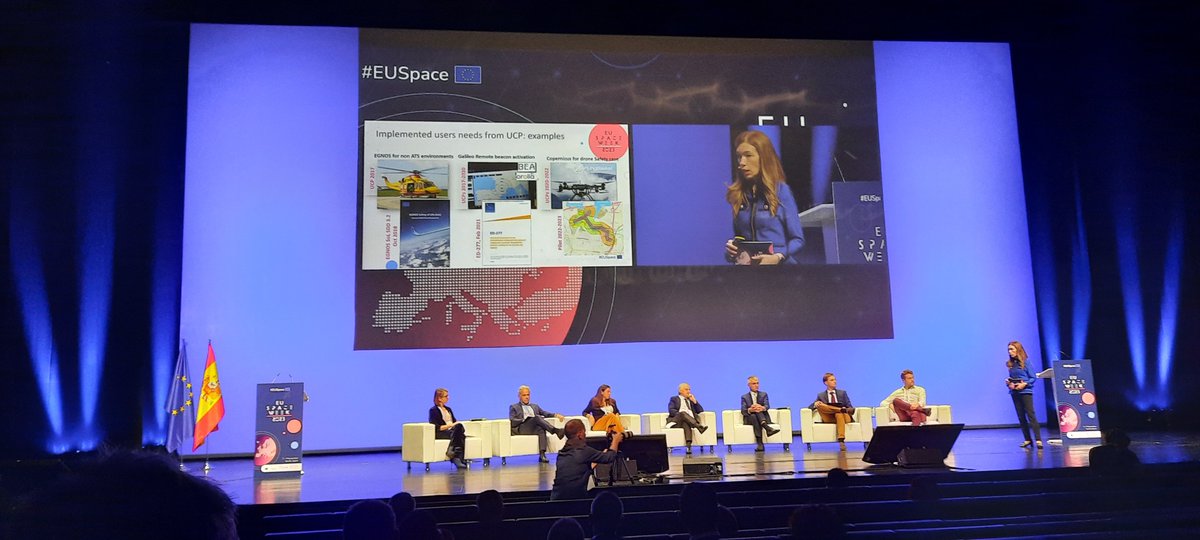 Jose Manuel Álvarez-Martínez (@jmalvarezmtnez) on Twitter photo #EUspace in EUSW23 Sevilla <a href="/esa_es/">ESA España</a> with <a href="/CopernicusLand/">Copernicus Land Monitoring Service</a> sharing data and ideas in the line of #UserUptake. An amazing space opportunity in front of us to create a better future on #Earth #EUspace in EUSW23 Sevilla <a href="/esa_es/">ESA España</a> with <a href="/CopernicusLand/">Copernicus Land Monitoring Service</a> sharing data and ideas in the line of #UserUptake. An amazing space opportunity in front of us to create a better future on #Earth