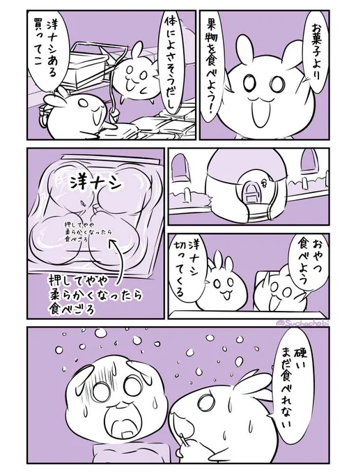1290日目 お菓子がなければ果物を食べればいいじゃない 