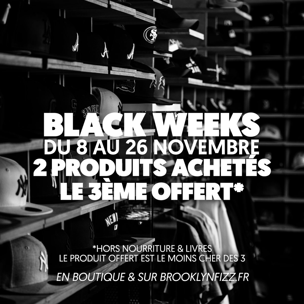 Jusqu'au 26 pour 2 produits achetés, le 3ème est offert.