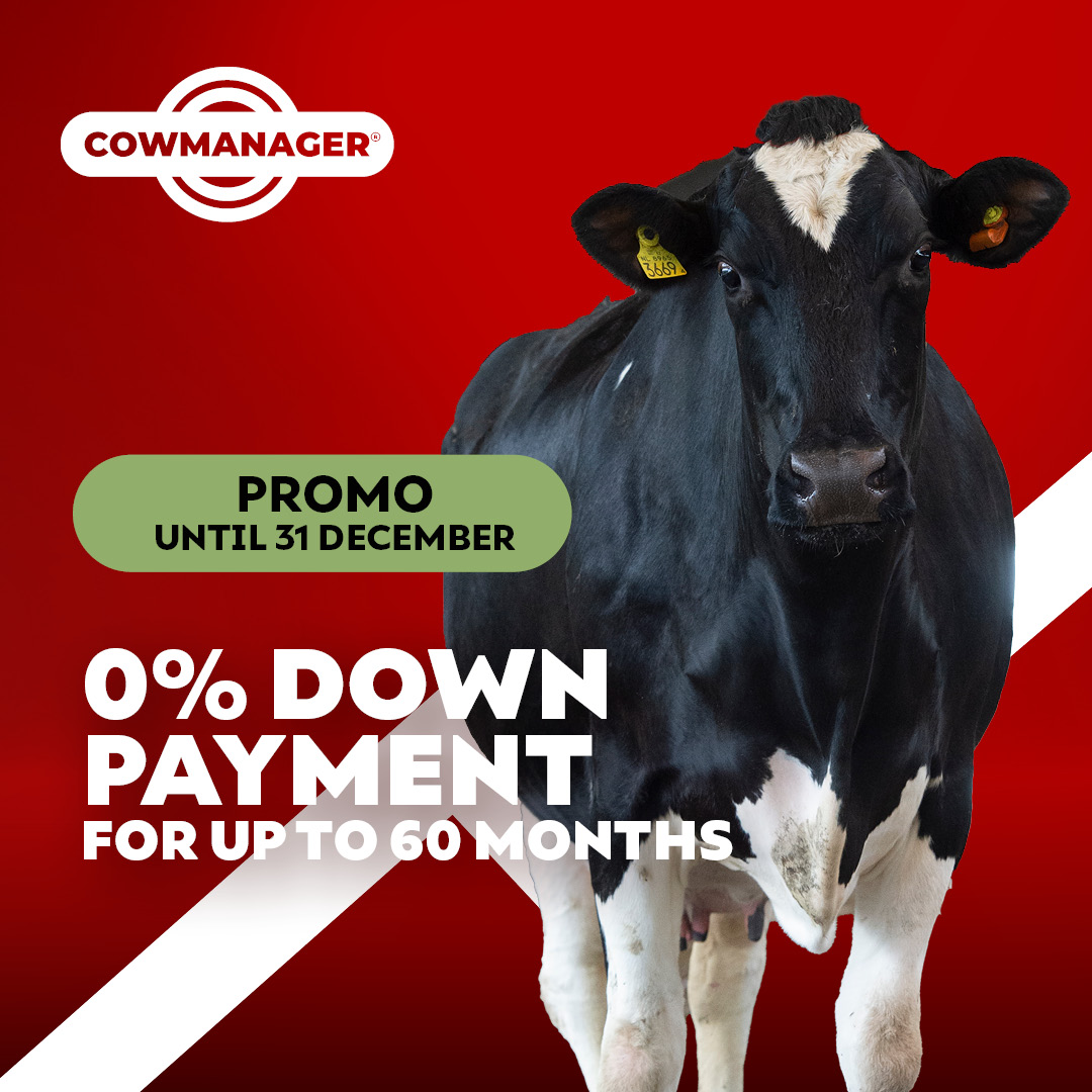 𝟬% 𝗗𝗼𝘄𝗻 𝗣𝗮𝘆𝗺𝗲𝗻𝘁 𝗳𝗼𝗿 𝘂𝗽 𝘁𝗼 𝟲𝟬 𝗠𝗼𝗻𝘁𝗵𝘀 - 𝗼𝗳𝗳𝗲𝗿 𝗮𝘃𝗮𝗶𝗹𝗮𝗯𝗹𝗲 𝘂𝗻𝘁𝗶𝗹 𝟯𝟭𝘀𝘁 𝗗𝗲𝗰𝗲𝗺𝗯𝗲𝗿 𝟮𝟬𝟮𝟯

Visit our website or speak to your local WWS UK representative for more information: cowmanager.com/uk/