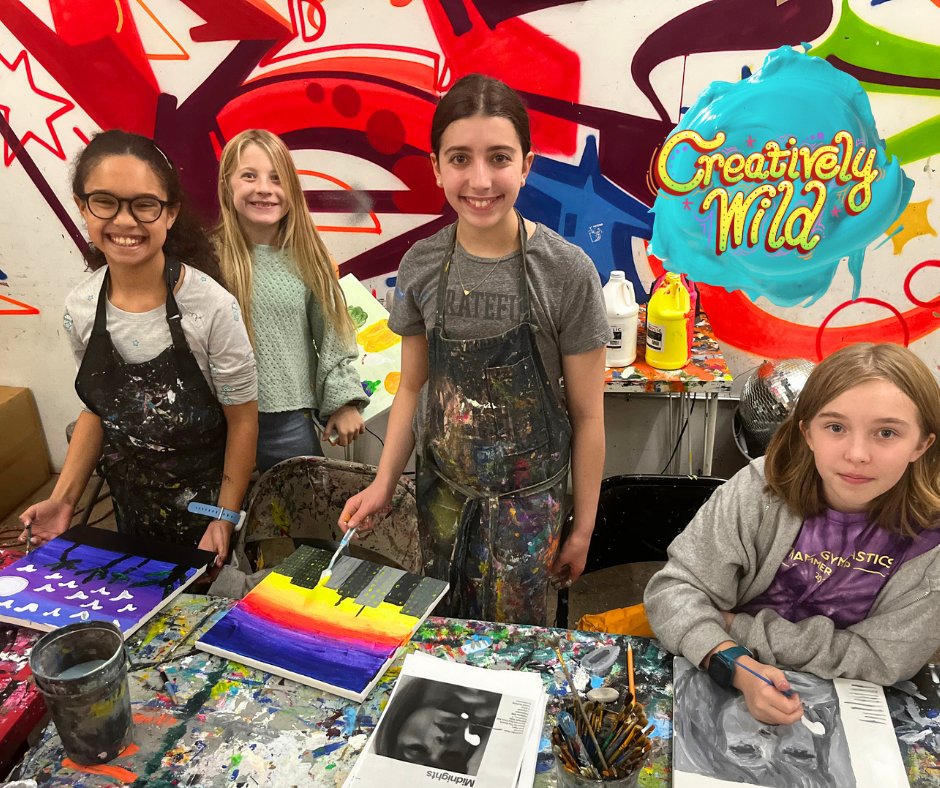 So much fun in our teen camp yesterday- and we've got even more camps booking for tomorrow and Friday NOV 9 + 10! #SchoolsoutBrooklyn

Book a Spot ➦creativelywildartstudio.com/teen-holiday-a…

#CreativelyWild #HolidayCamps #TeenCamps #artstudio #FallFun #FallHolidays