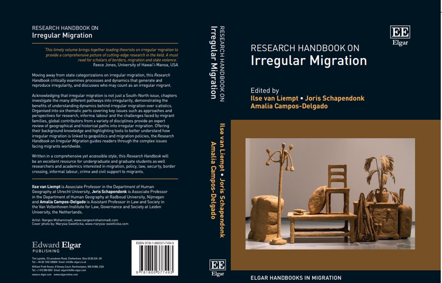 All chapters of the "Research Handbook on Irregular #Migration" are now available as PDFs on this website, including the chapter I co-authored with Charles Heller and Lorenzo Pezzani: 
handbookirregularmigration.sites.uu.nl