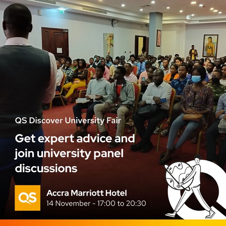 Explore top international universities and apply for exclusive QS ImpACT Scholarships at the QS Discover University Fair in Accra on November 14, 2023 at the Marriott Hotel. Register here> bit.ly/46ZWAUm
This be good news 
#QSEvents  @QSCorporate  @TopUnis  @TopMBA