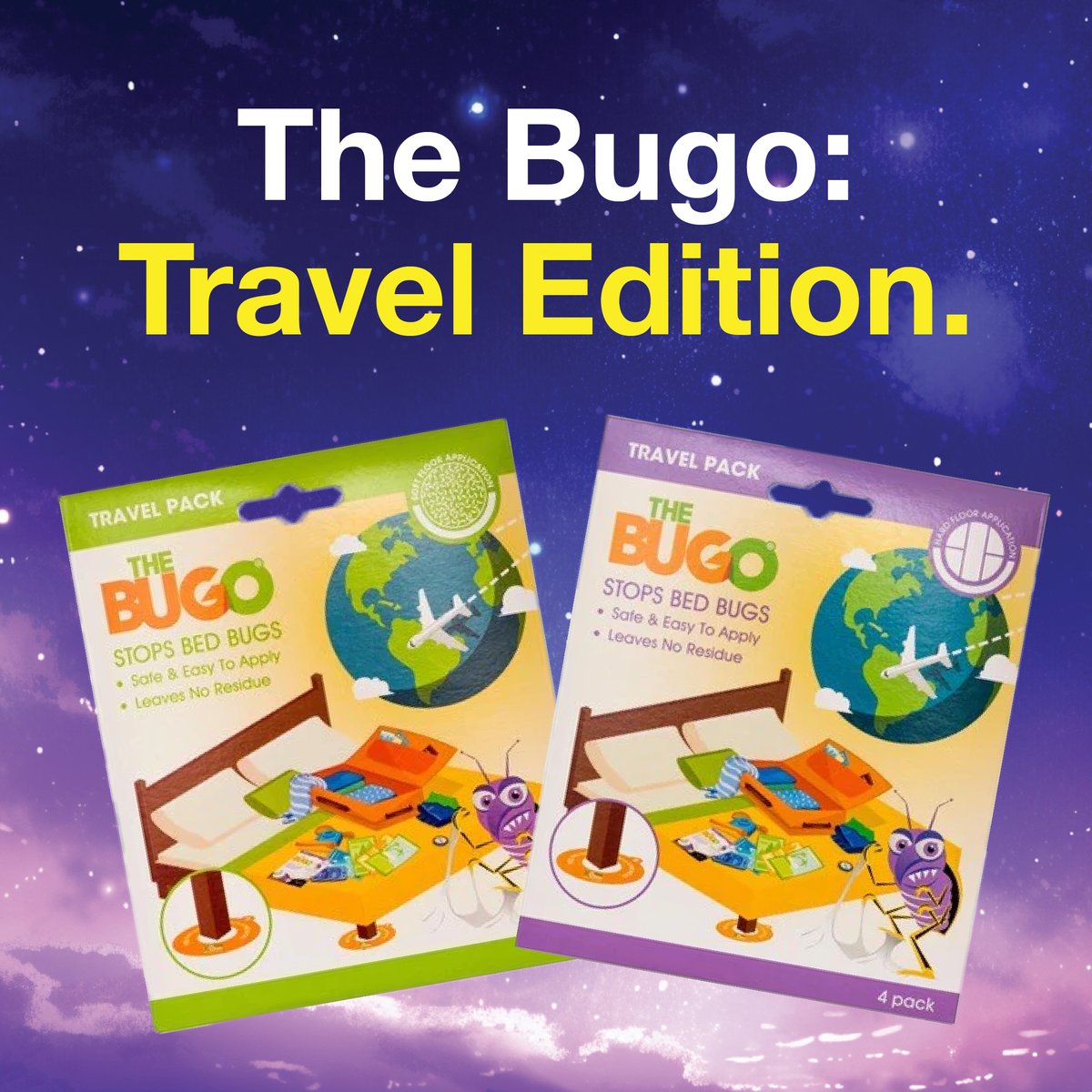 _TheBugo's tweet photo. Packing for a holiday or upcoming work trip? Add #TheBugo to your packing list and rest easy knowing any unwanted pests are taken care of. Light, discreet and easy to use, it is the perfect addition to your travel essentials. #bedbugs https://t.co/33RefKW13H