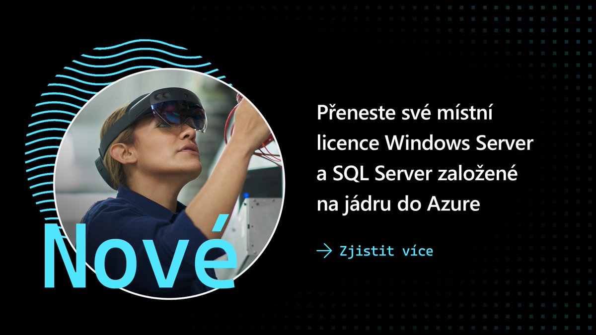 Snižte náklady na provoz úloh v cloudu díky nově centrálně spravovanému zvýhodněnému hybridnímu využití Azure pro SQL Server!

Zlepšete správu licencí a získejte lepší přehled o místním prostředí: learn.microsoft.com/cs-cz/azure/co… 

#AzureHybrid