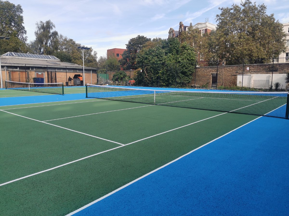 Active Southwark (@activesouthwark) on Twitter photo We're delighted to announce that tennis coaching is back at GMH park on our newly refurbished tennis courts 🎾
The sessions are running for players of all abilities from age 5 years and up.
For more info about these sessions 👇 hello@nationaltennis.org.uk. We're delighted to announce that tennis coaching is back at GMH park on our newly refurbished tennis courts 🎾
The sessions are running for players of all abilities from age 5 years and up.
For more info about these sessions 👇 hello@nationaltennis.org.uk.