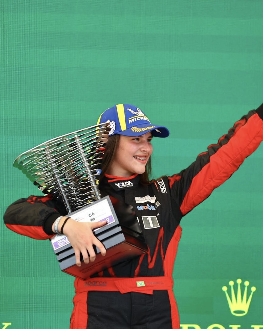 FemalesinMSport's tweet photo. ANTONELLA BASSANI WRITES HISTORY 🏆

The Porsche Cup Brasil driver makes history becoming the first woman to ever win a Porsche Cup Championship! 👏 

Congratulations @Antonella_bassa on this incredible achievement! 

#WomenInMotorsport https://t.co/hFRvtsYI8h