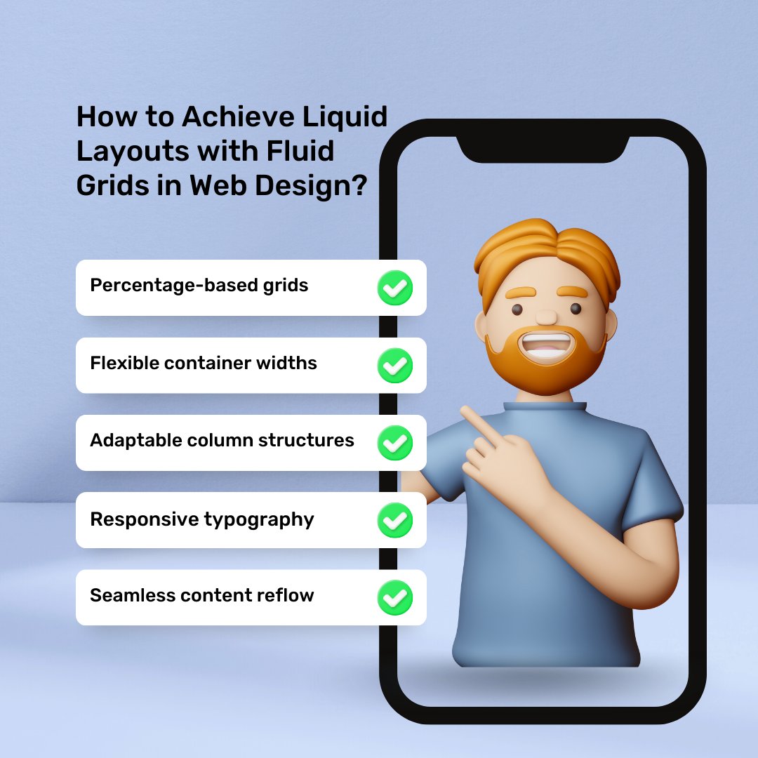 DaniqueVyent's tweet image. 🌊 Dive into the world of liquid layouts! Master the fluid grids and create web designs that exude flexibility and adaptability.

#WebDesign #FluidGrids #ResponsiveDesign #DesignTips #ResponsiveWeb #WebDevelopment