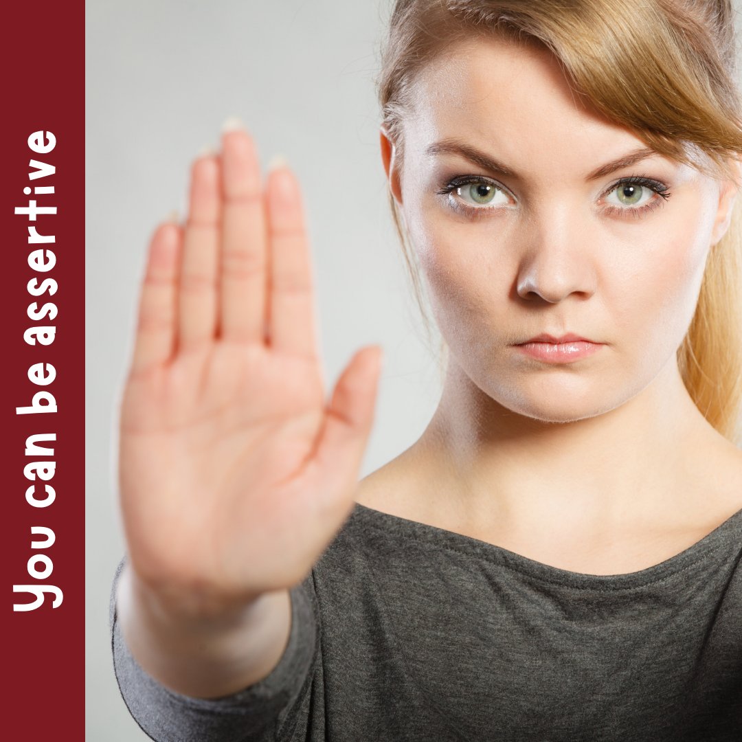 FREE #Assertiveness workshop

Either

⏩ Tuesdays, 12.30pm-3.00pm, for 3 weeks starting on 14 Nov via Zoom

Or

⏩ Wednesdays, 12.30pm-3.00pm, for 3 weeks starting on 22 Nov at Changes, Victoria Court, Booth Street, ST4 4AL

To book, call/text/WhatsApp Lorraine on 07846 187092