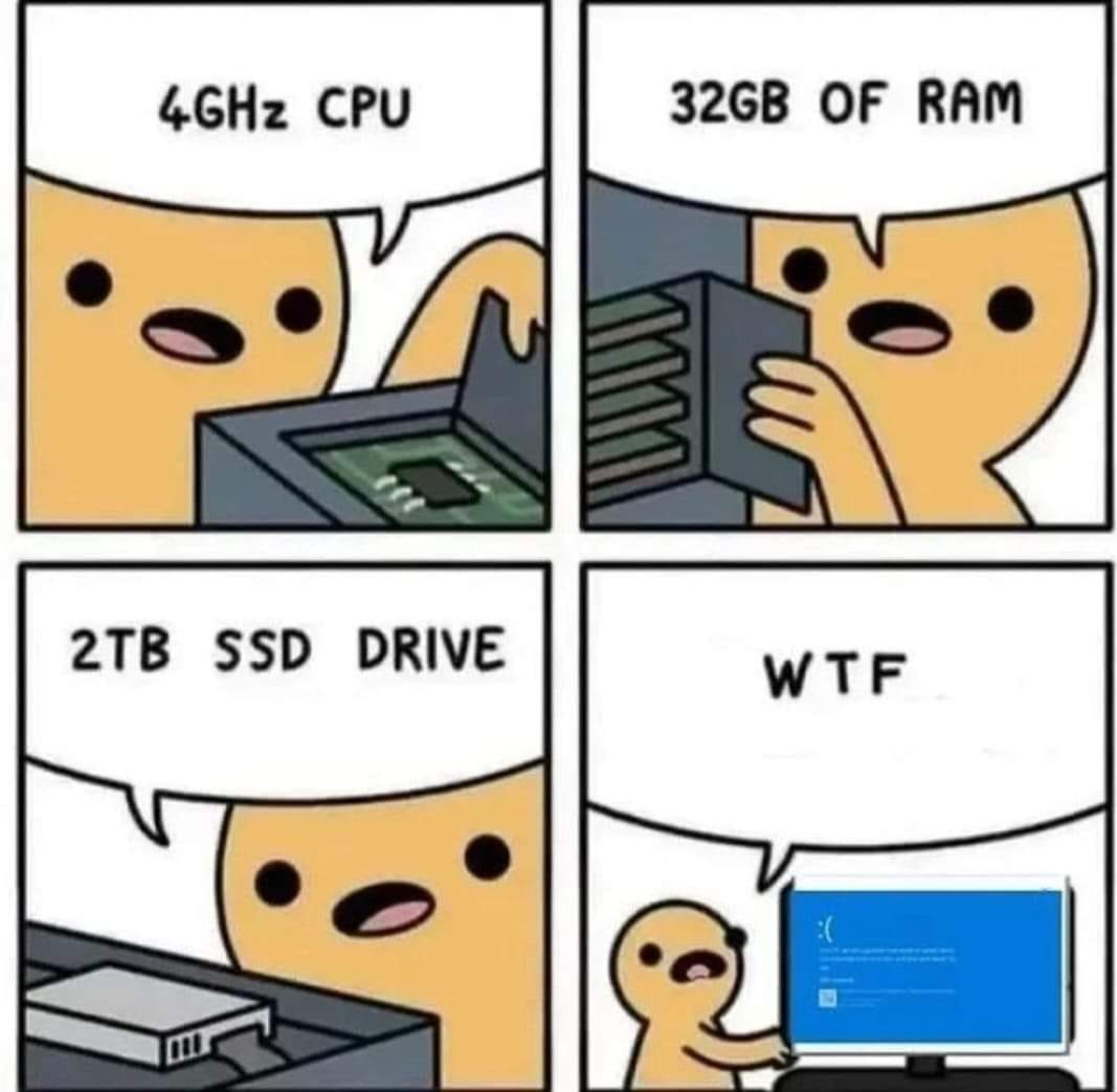 orangepixunlong's tweet photo. 😂Exactly why you should use #Linux https://t.co/rpImCrv8xj