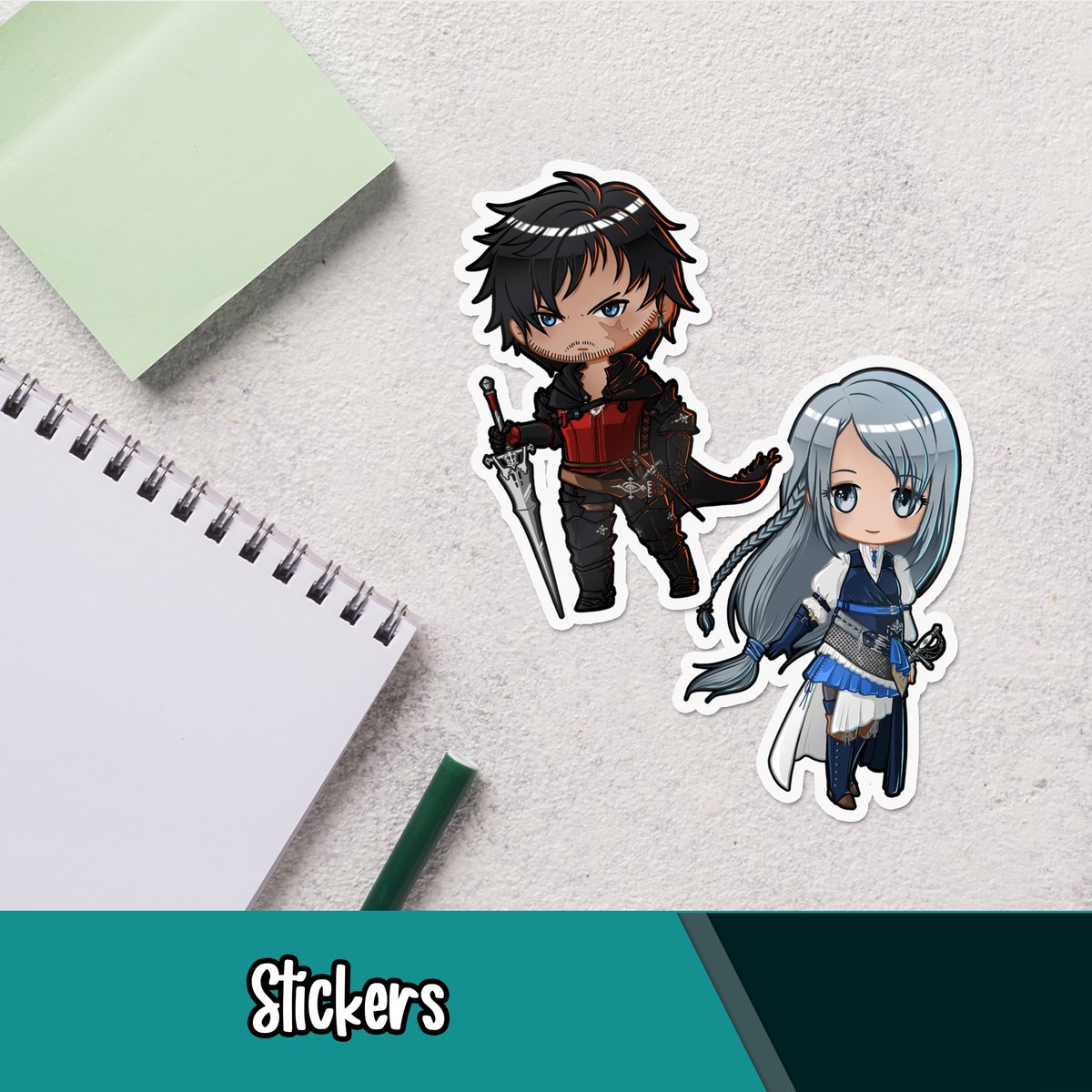 aryalaenkha's tweet photo. FFXVI Keychains and Stickers
Now available on my Etsy!
โก๏ธhttps://t.co/hrpOhZKJ9l
#FFXVI #FFXVIART #CliveRosfield #JillWarrick #JoshuaRosfield #DionLesage #CidolfusTelamon #BarnabasTharmr #BenediktaHarman #HugoKupka https://t.co/hfl0Sun3uD