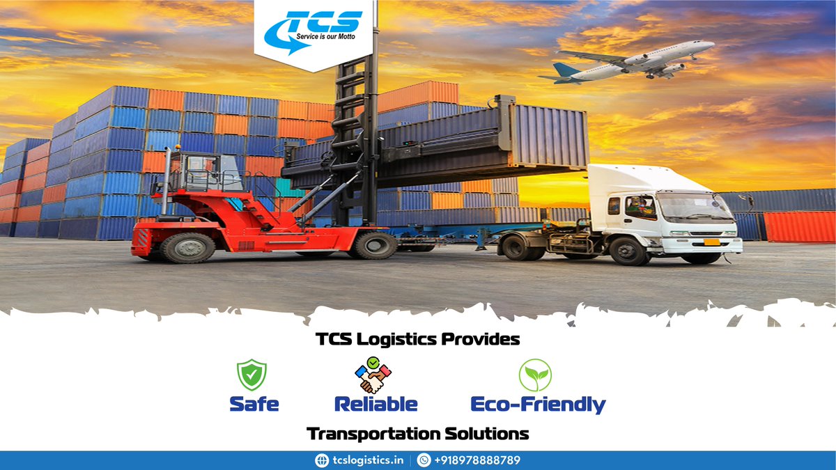 TCS Logistics Golden provides
1. Safe
2. Reliable
3. Eco-Friendly
Transportation solutions
To book our services now : tcslogistics.in

#tcslogistics #Transport #Logistics #Logistic #SurfaceTransport #RoadTransport #Roadways #LogisticsManagement #LogisticsSolutions  #Cargo