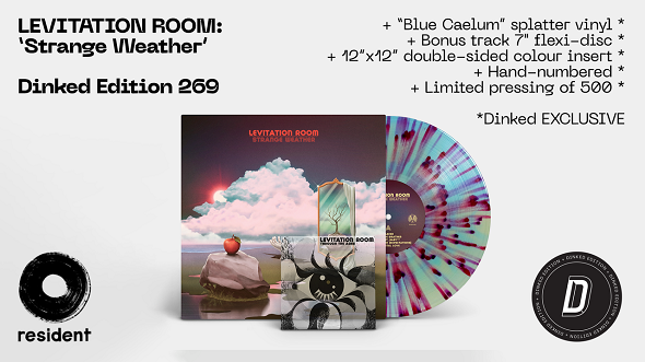 🆕 Dinked Edition 269! resident-music.com/productdetails… LEVITATION ROOM ‘Strange Weather’ via Reverberation Appreciation Society / Greenway Records Drifting in on a curl of LA haze, the third album from the psych rock quartet is a laidback smear of heatwave dapple, gallivanting…